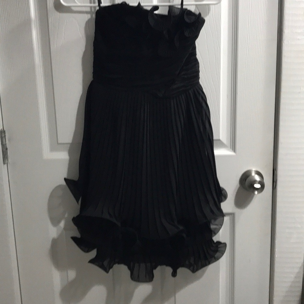 Black cocktail dress